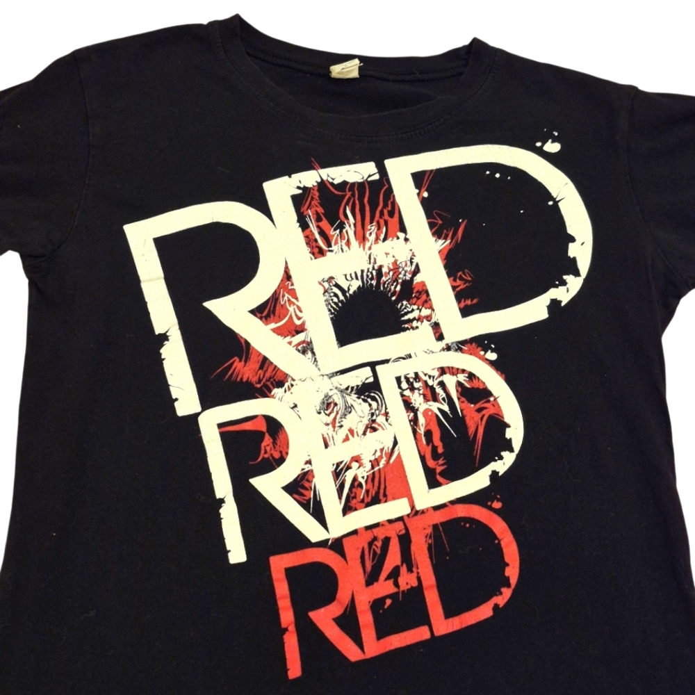 Red Christain Rock Band Concert T-shirt - Picture 3 of 5